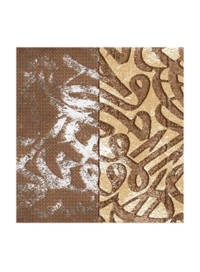 RYN Arabic Typography MDF Wall Art Multicolour 30x30centimeter - Image 2