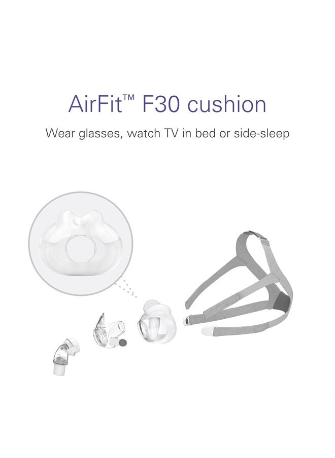 Resmed - AirFit F30 Full Face Replacement Cushion - Small - Image 1