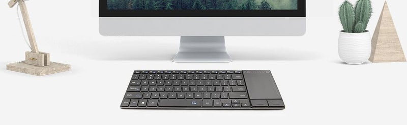 Rii K22s Wireless Bluetooth Keyboard, US Layout, Black - Image 4