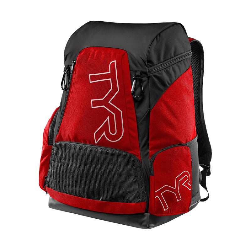 TYR Alliance Backpack - Wet/Dry Athletic Gym and Pool Bag for Men and Women - Separate Wet/Dry Compartments, 45L Capacity, Ergonomic, Water-Resistant - Available in Team Colors
