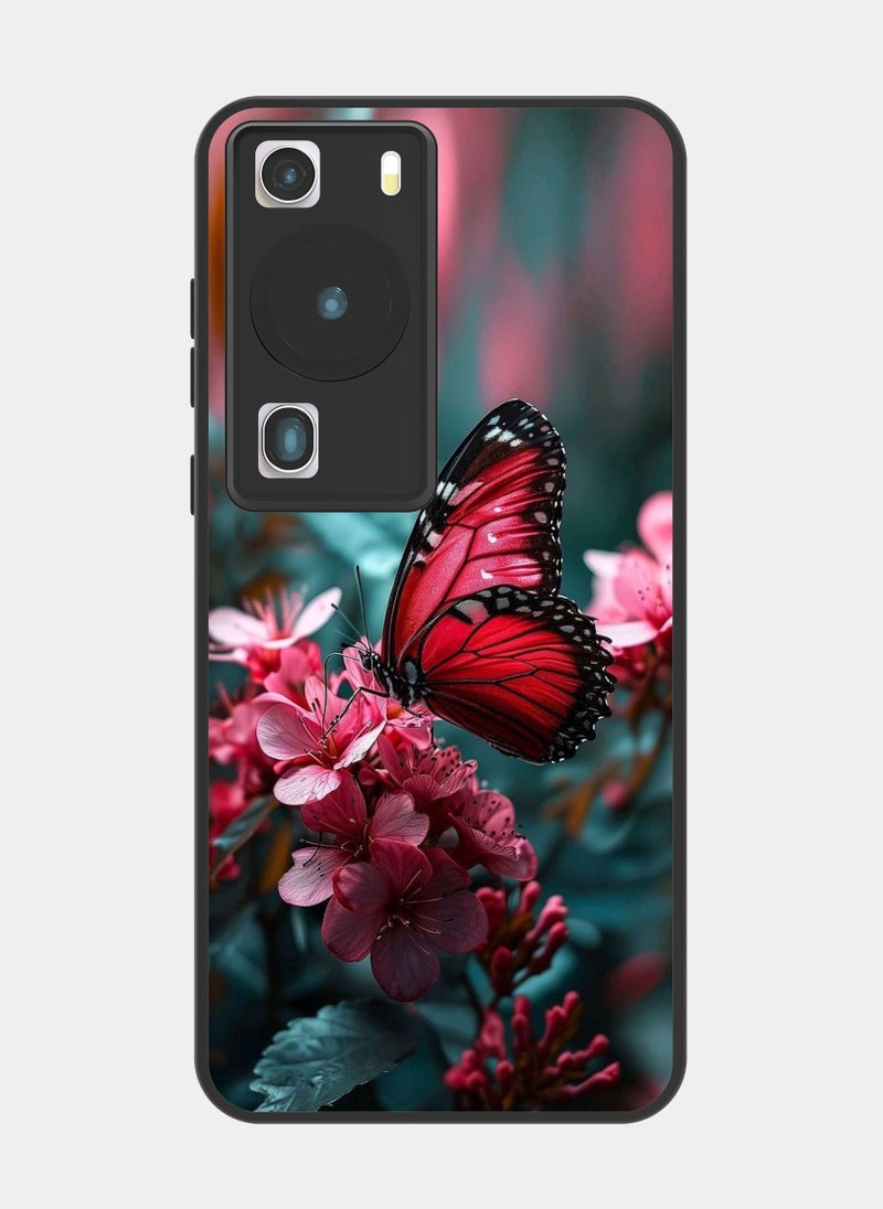 PXLAAT Huawei P60 Pro case cover Butterfly - Image 1
