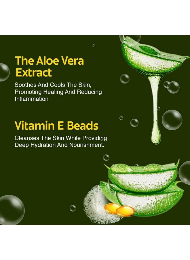 RIVONA NATURALS - Aloe Vera Shower Gel With Neem And Vitamin E Moisturzing And Refreshing Body Wash For Men & Women For Dry Skin250 Ml - Image 1