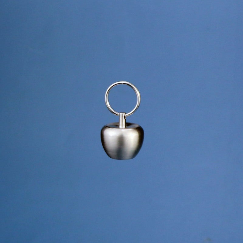 Mini Storage Bottle: Stainless Steel Apple - Tight-Seal Moisture-Resistant Portable Mini Container for On-the-Go Daily Organization & Travel Use - Image 2