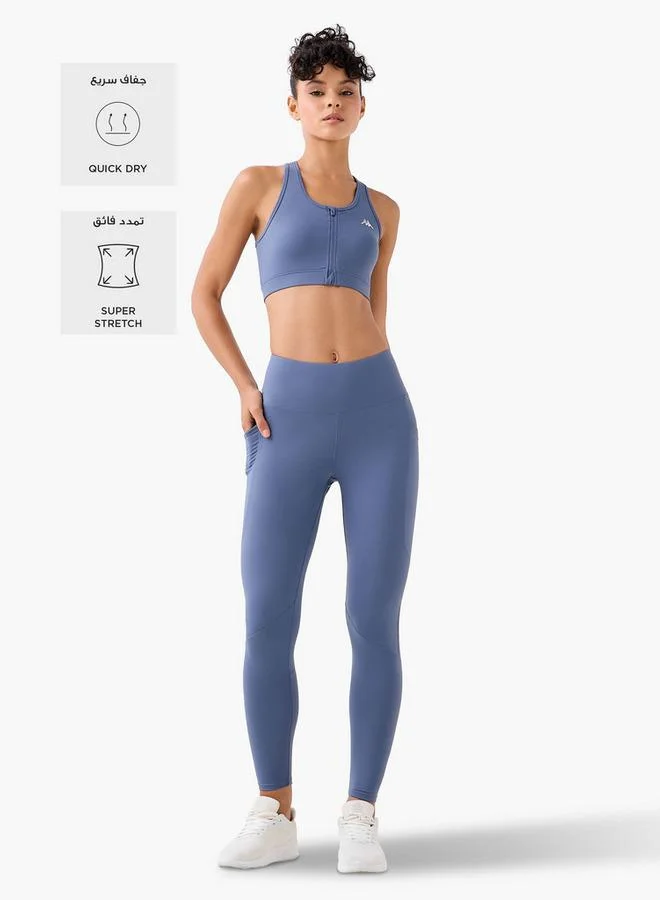 Kappa PURPLE Kappa Women 2 Way Stretch Sports Bra for Women | Best Price UAE