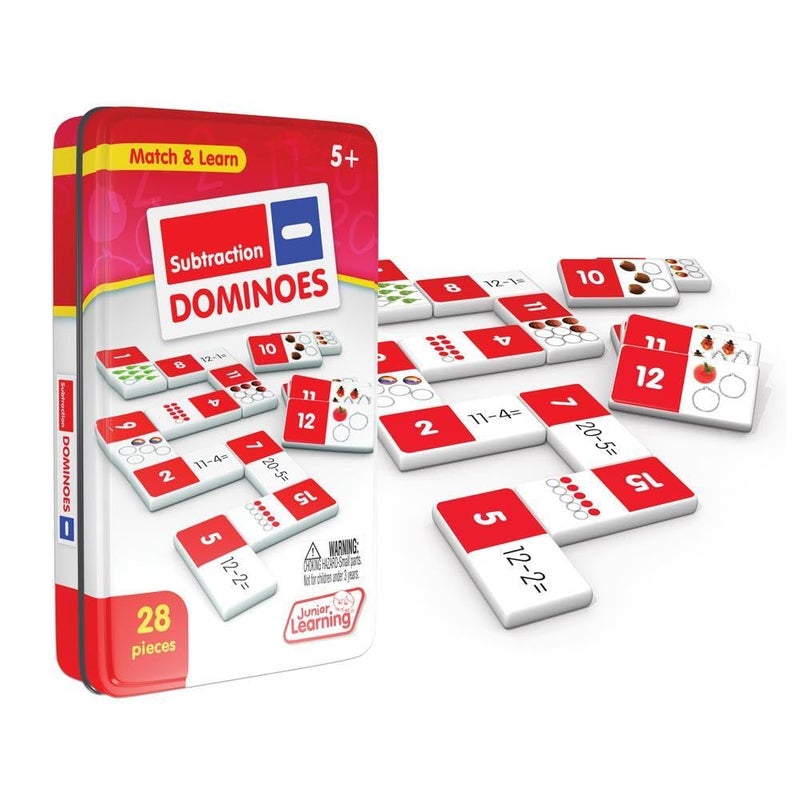 Junior Learning Dominoes Subtraction White 78 H x 47 L x 15 W - Image 3
