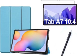 Samsung Galaxy Tab A7 T500 Compatible Smart Cover Tablet Case + Screen Protector + Pen - pzsku/ZBD78F6B6CB147A8535D8Z/45/_/1740631572/5ff4531c-9b51-4cc4-b198-6fdee4c0275d