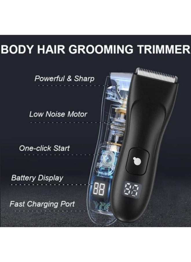 Body Trimmer for Men,Groin and Body Grooming,Electric Ball Trimmer,Showerproof Wet/Dry Body Shaver Groomer for Sensitive Areas - pzsku/ZBD78F7D449C776367D3EZ/45/_/1728744199/b213c263-b3e3-41a3-8728-982b09963c4a