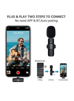 K9 K9 1 Drag 2 Clip-on Small Portable Lapel Lavaliere Wireless Microphone (iOS, Android, PC)  - Image 4