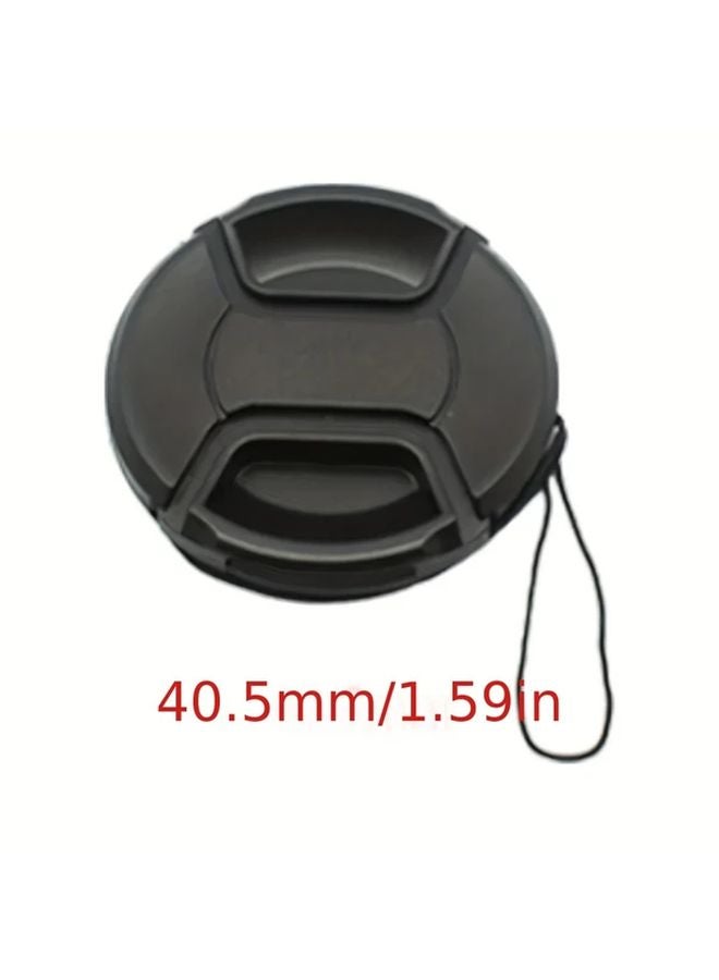 40 5mm Black Camera Lens Cover Bracket Protection Accessories 1pc - Image 1