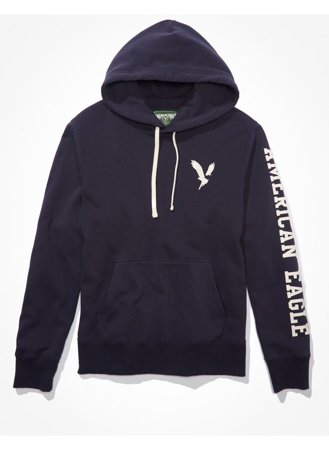 American Eagle - AE Super Soft Fleece Graphic Hoodie - Image 1