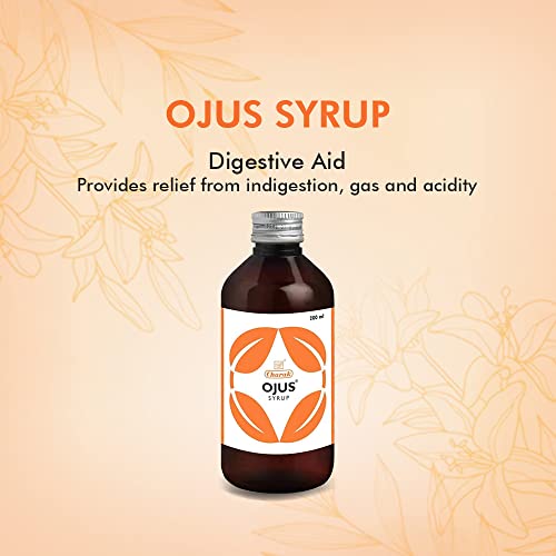 Charak Pharma Ojus Syrup helps in Indigestion and bloating - 200 ml (Pack of 2) - Image 2