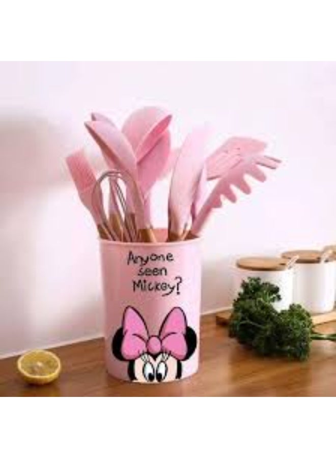 ديزني طقم توزيع بالحامل 12 قطعة