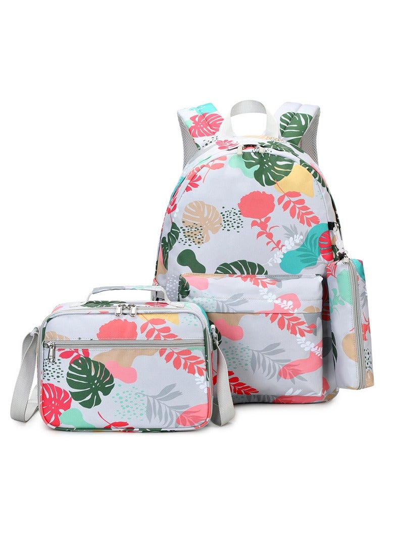 SKT Shiketro Two-piece Student Backpack Qutdoor Printed Waterproof Backpack - Image 1