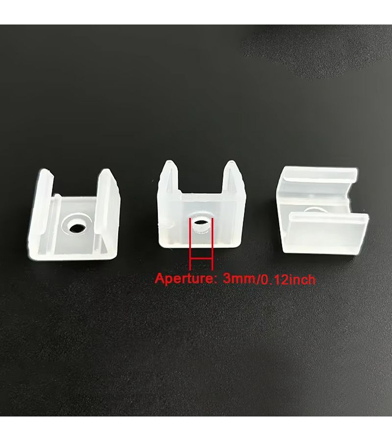 50 حزمة من مشابك شريط LED مع حاملات أدوات تثبيت سريعة - Image 3