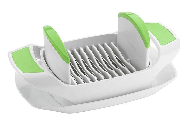 JRT Stainless Steel Sharp Blade Perfect Slicer Cutter for Tomato Onion Egg Vegetable Salad Maker with Safety Holder - Image 5