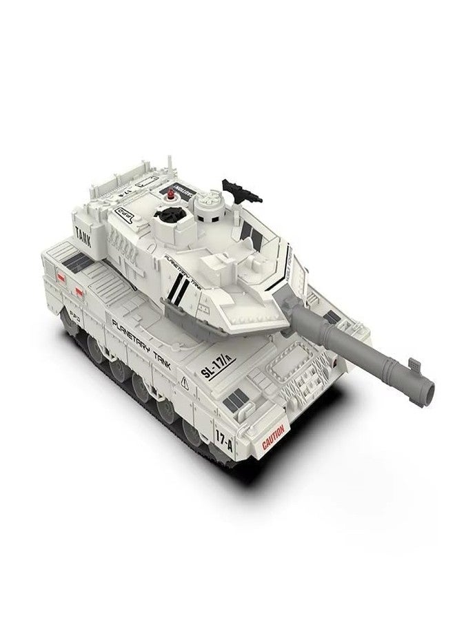 Babelly 1:14 Scale 8 Channel Water Bullet Shooting RC Tank for Kids Adults 500pcs Water Bombs Fast All Terrain Toy Car with 360°Rotating, Lighting, Outdoor RC Tank Trucks Gifts for Boys - Image 3