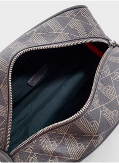 LACOSTE Logo Zip Over Toiletry Bag  - Image 5