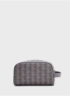 LACOSTE Logo Zip Over Toiletry Bag  - Image 2