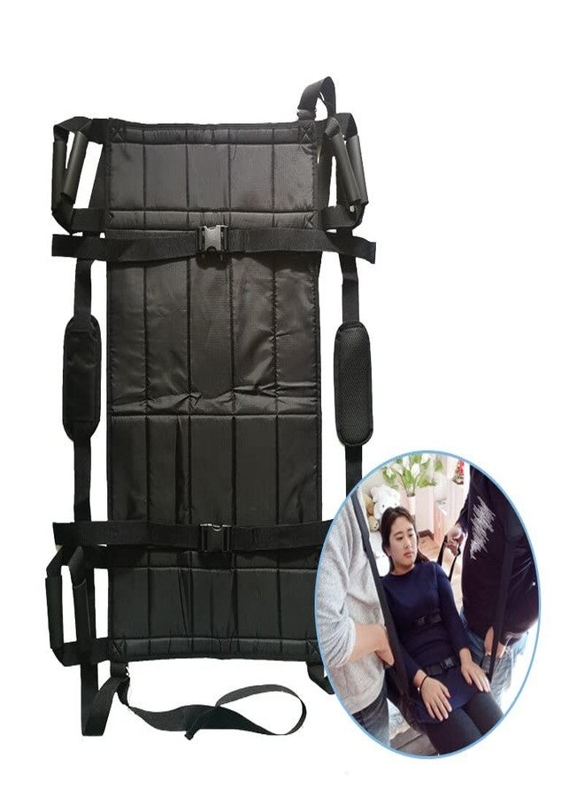 لوح نقل المرضى المبطن، كرسي إخلاء طارئ، كرسي متحرك، حزام نقل طبي كامل الجسم، حزام انزلاقي لكبار السن وذوي الاحتياجات الخاصة والمرضى طريحي الفراش - Image 1