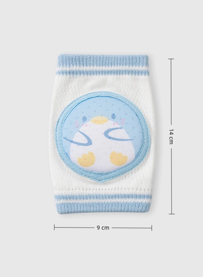 Aissiora Baby anti-slip knee pads (one pair) Baby knee protectors Baby crawling and fall protection knee pads Infant learning to walk protective gear - Image 2