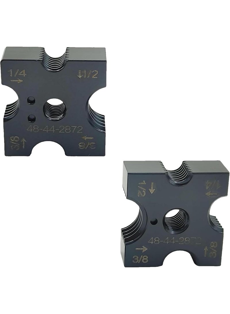 GGOOT Hardware parts 48-44-2872 brushless screw cutter cutting module replacement, 4 side rotary tool size 1/4 ", 3/8 ", 1/2 "for Milwaukee to replace the cutting mold group up and down cutting mold  - Image 1