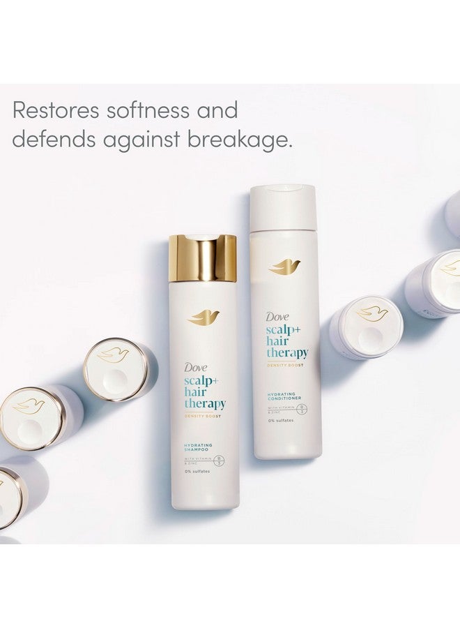 دوف بلسم ترطيب الشعر لتعزيز الكثافة وعلاج فروة الرأس للشعر الجاف، مع فيتامين ب3 والزنك و0% كبريتات، 9.25 أونصة - Image 4