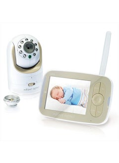 DXR-8 Non-Wifi Video Baby Monitor with Camera and Audio - Interchangeable Optical Lenses, Night Vision, Remote Temperature Sensor, Pan/Tilt/Zoom, Hack-proof Connection