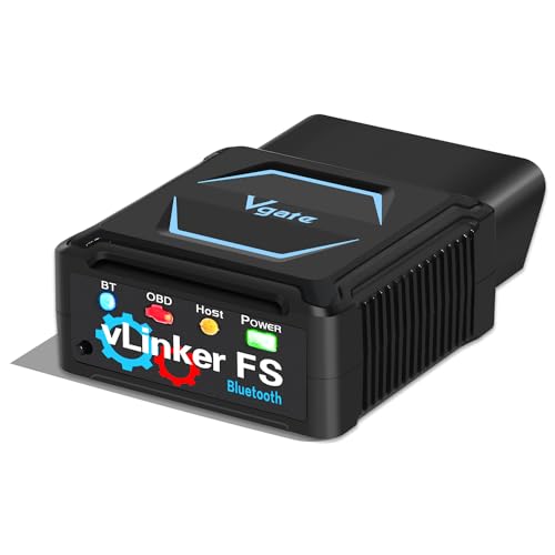 Vgate vLinker FS Bluetooth OBD2 Diagnostic Scan Tool, OBDII Car Code Reader for iOS, Android & Windows - Image 1