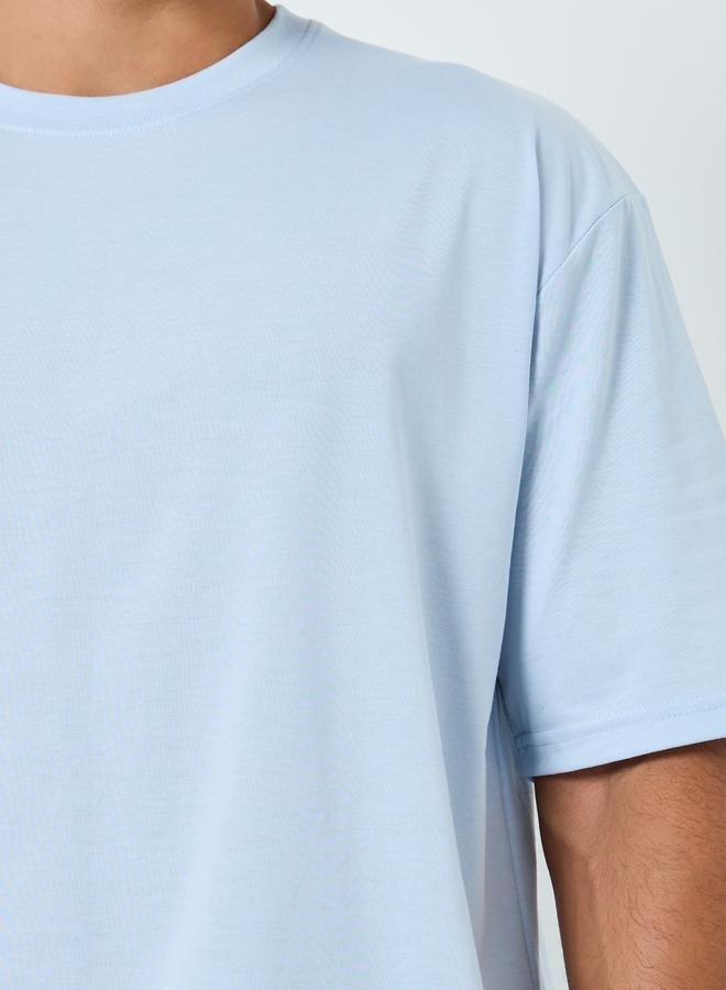 ستايلي تيشيرت بمقاس كبير بطبعة جرافيك - Image 3