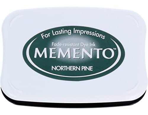 Tsukineko Memento Fade Resistant Dye Inkpad, Full, Northern Pine - Image 1