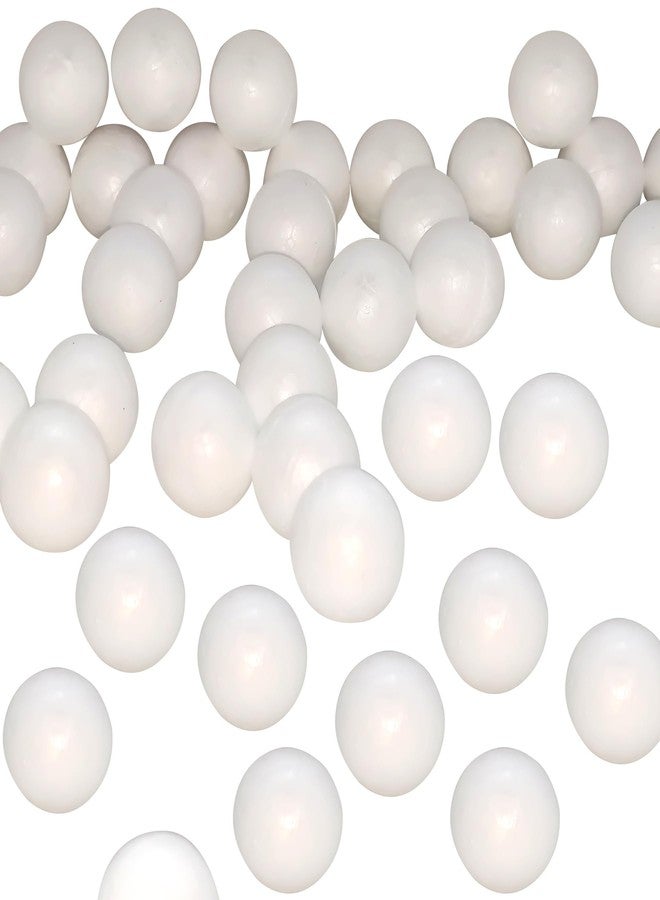 IFAMIO 100 Pack 0.8 Inch Blank Foam Balls for Art Decoration Polystyrene Small Craft Foam Balls for Easter Sphere Foam Ball for School DIY Projects - Image 1