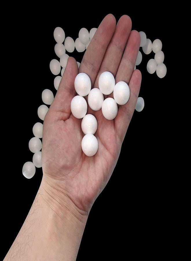 IFAMIO 100 Pack 0.8 Inch Blank Foam Balls for Art Decoration Polystyrene Small Craft Foam Balls for Easter Sphere Foam Ball for School DIY Projects - Image 4