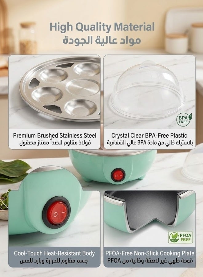 HB-EK09 350W 14-Egg Electric Steamer Boiler - Image 4