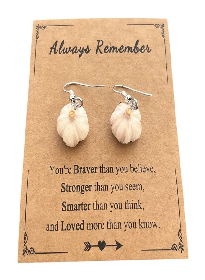 AMOBESTER Funny Garlic Earring Fuuny Simulation Food Dangle Earring Cute Vegetable Fruit Dangle Earrings for Women - Image 1