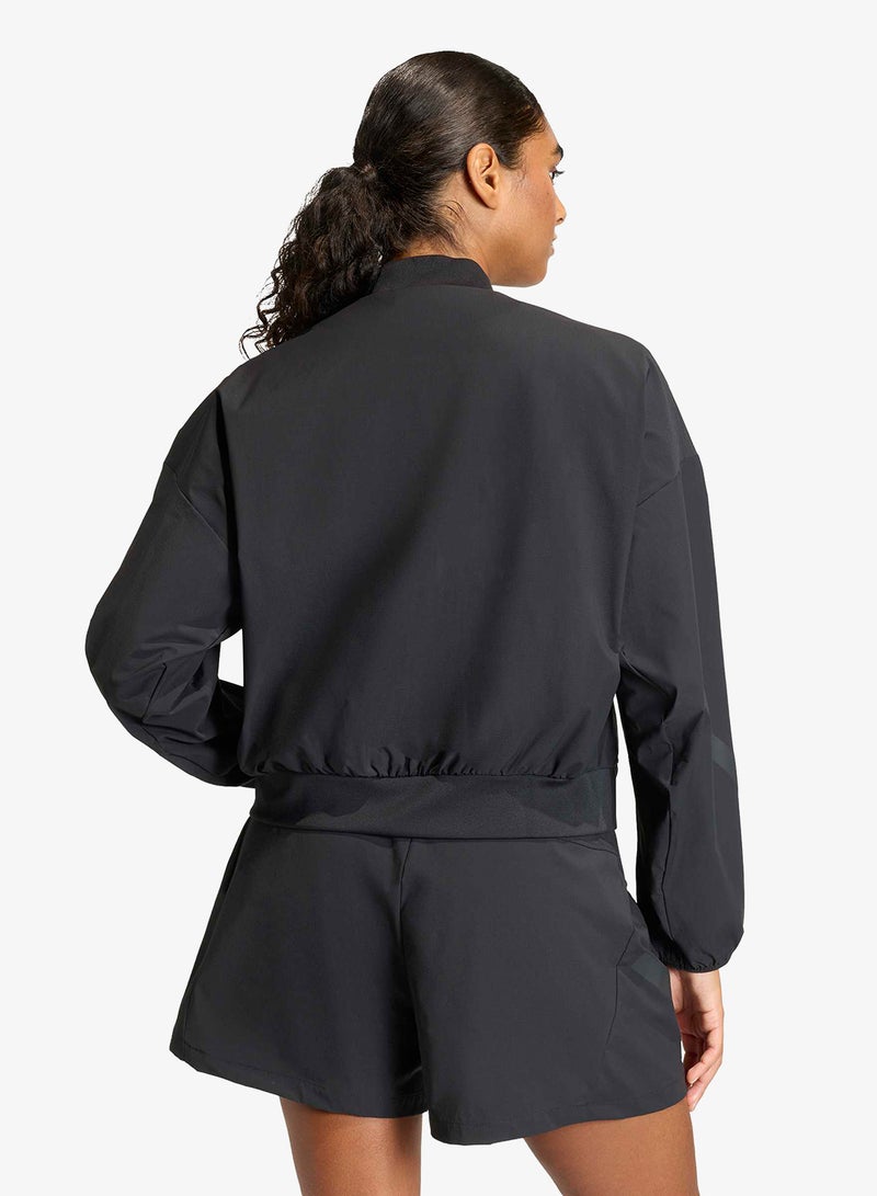 Adidas Z.N.E. Woven Bomber Jacket - Image 2