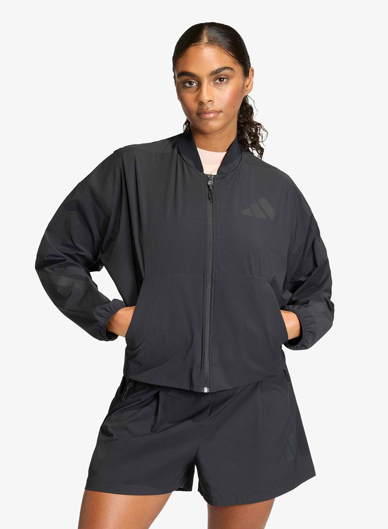 Adidas Z.N.E. Woven Bomber Jacket - Image 1