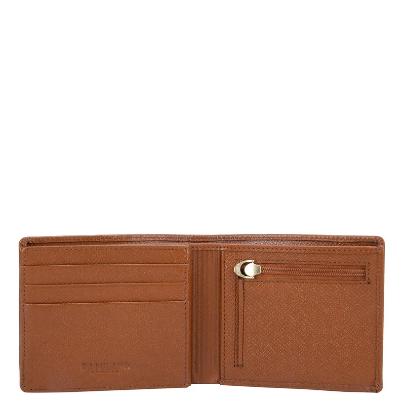 دا ميلانو Cognac Franzy Mens Wallet