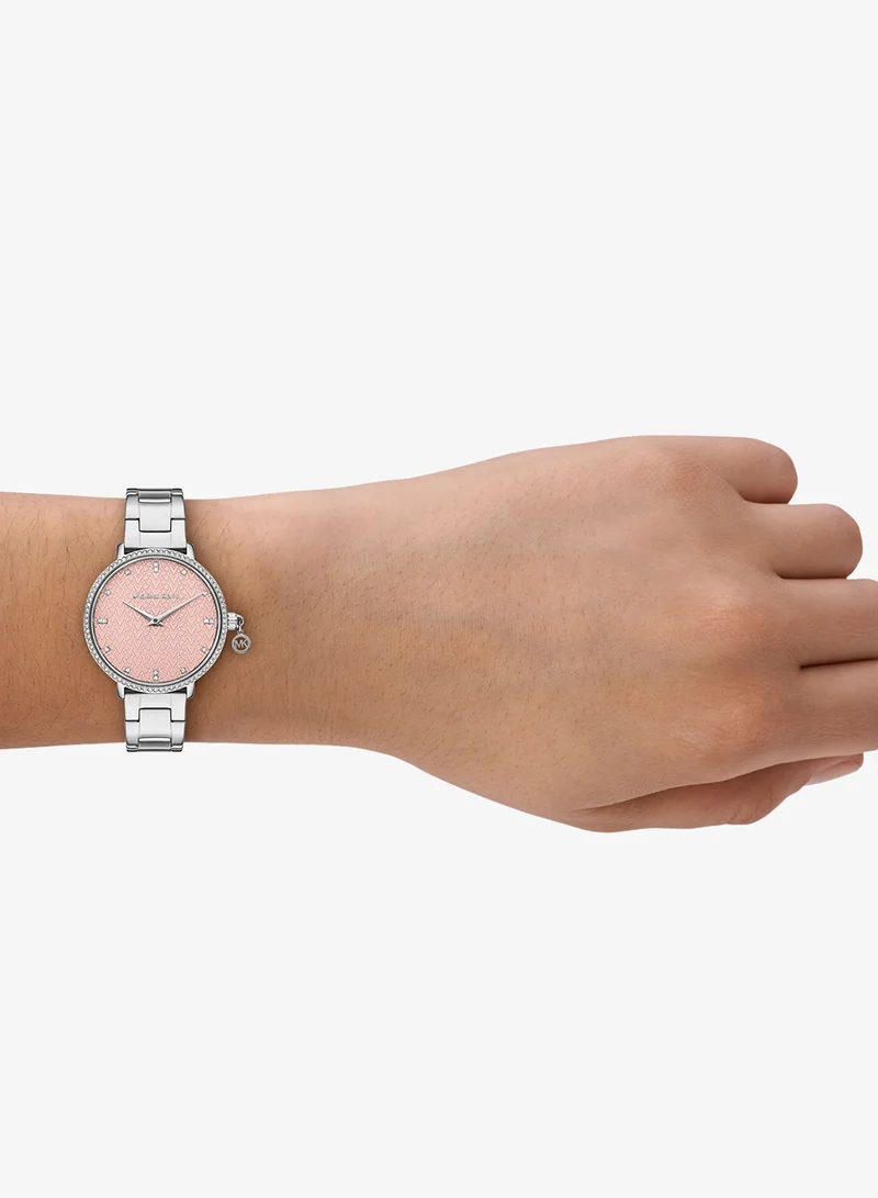مايكل كورس Stainless Steel Metal Bracelet Analog Watch