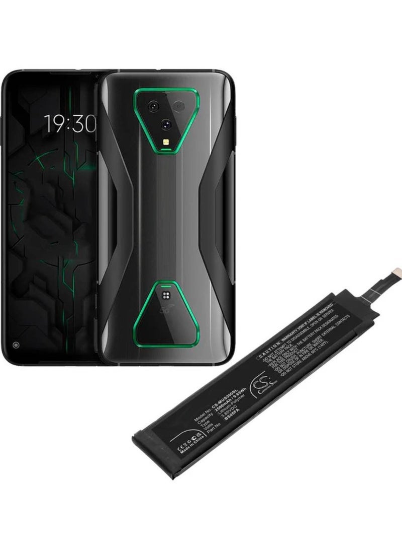 ELTRAZONE Replacement High-Quality Original Battery for Xiaomi Shark 3 – Black, Premium Lithium-Ion Cell, Long-lasting Power, Safe and Easy Installation - Image 1