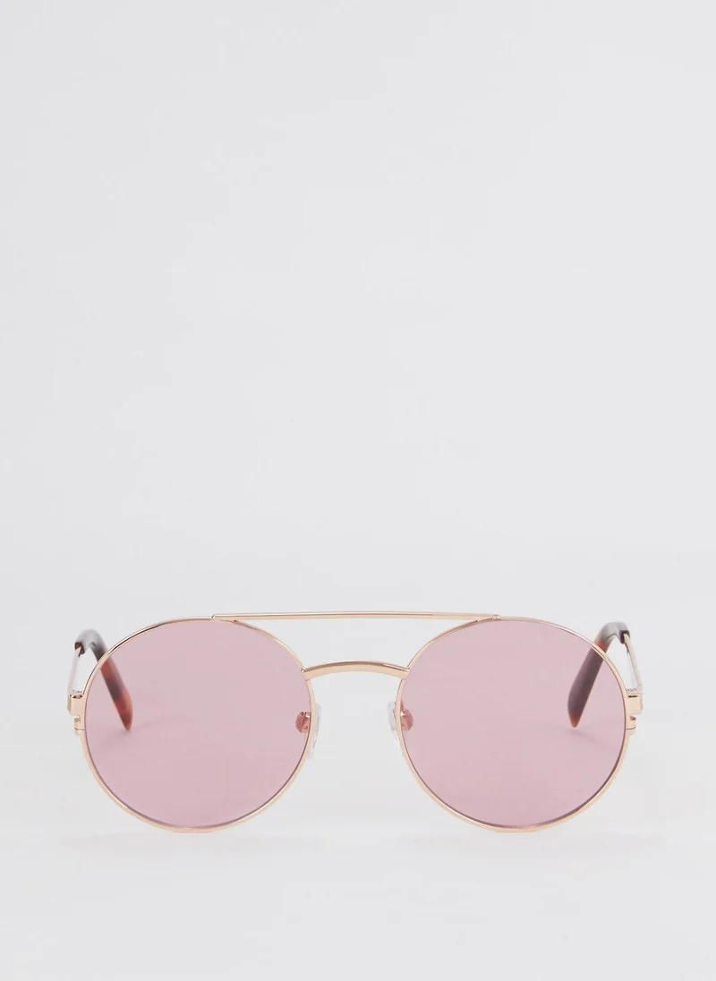 Just Cavalli Bordeaux Lens Gold Frame Sunglasses