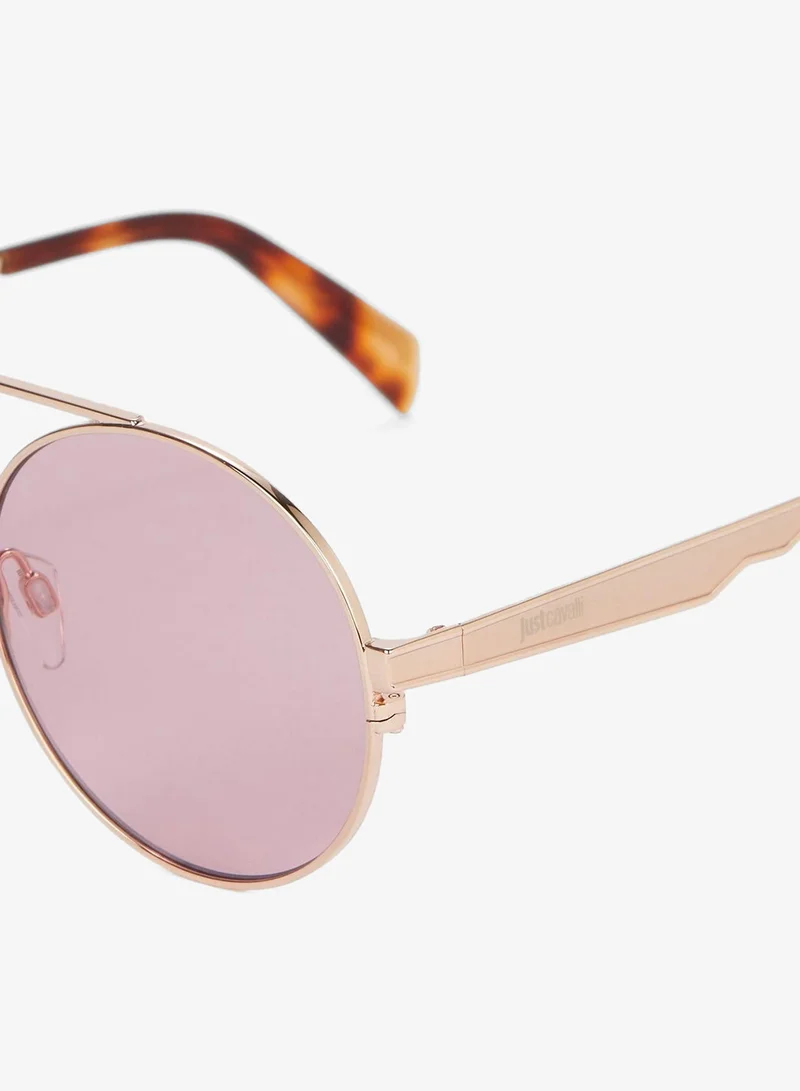 Just Cavalli  Bordeaux Lens Gold Frame Sunglasses  | Best Price UAE