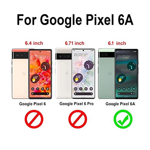 RIGGEAR Xundd Back Cover Case for Google Pixel 6A (Armor | PC and TPU | Clear Black) - Image 2