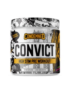Condemned Laboratoriez Condemned Convict Pre Workout Kiwi Strawberry 