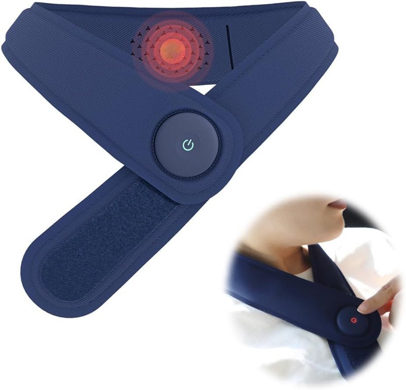 Luckam Rechargeable Neck Warmer, 2024 New Cordless Electric Heated Scarf, Portable Neck Heating Pad for Pain Relief with 2 Treatment Modes, FSA HSA Eligible - Image 1