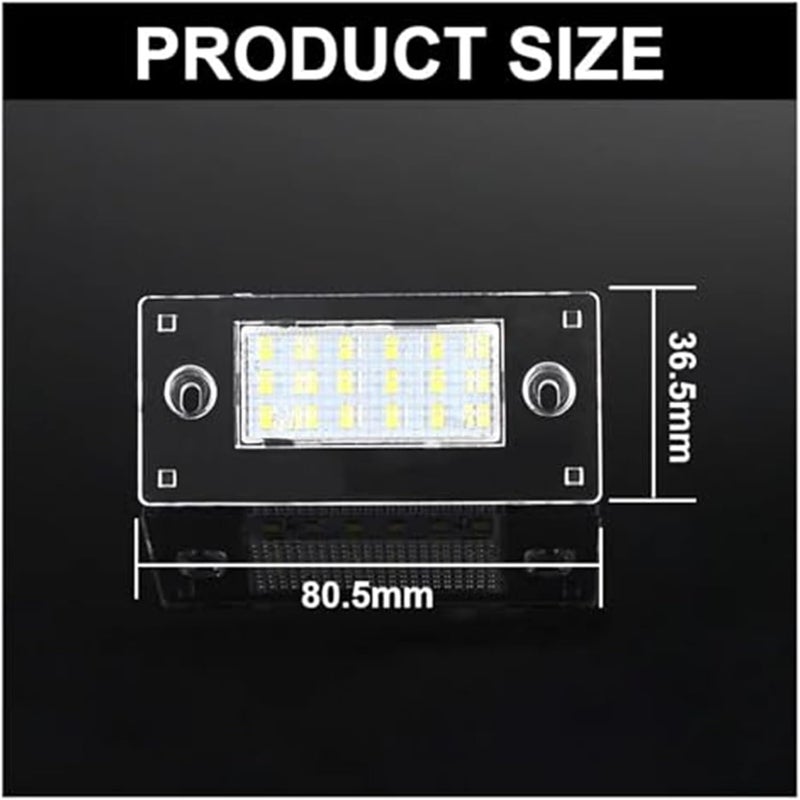 Wivplex CANbus Error Free Rear Number Plate Light - Image 4