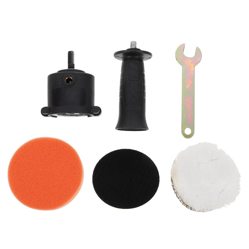 1Set Car Polishing Tool Kit for Electric and Impact Drills Compatible Auto Waxing Buffing Accessories - Image 2
