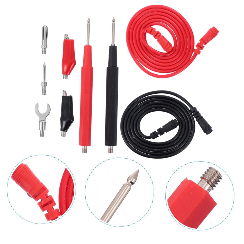 15 In 1 Digital Multimeter Test Leads With Alligator Clips And Probe Wires - Image 4