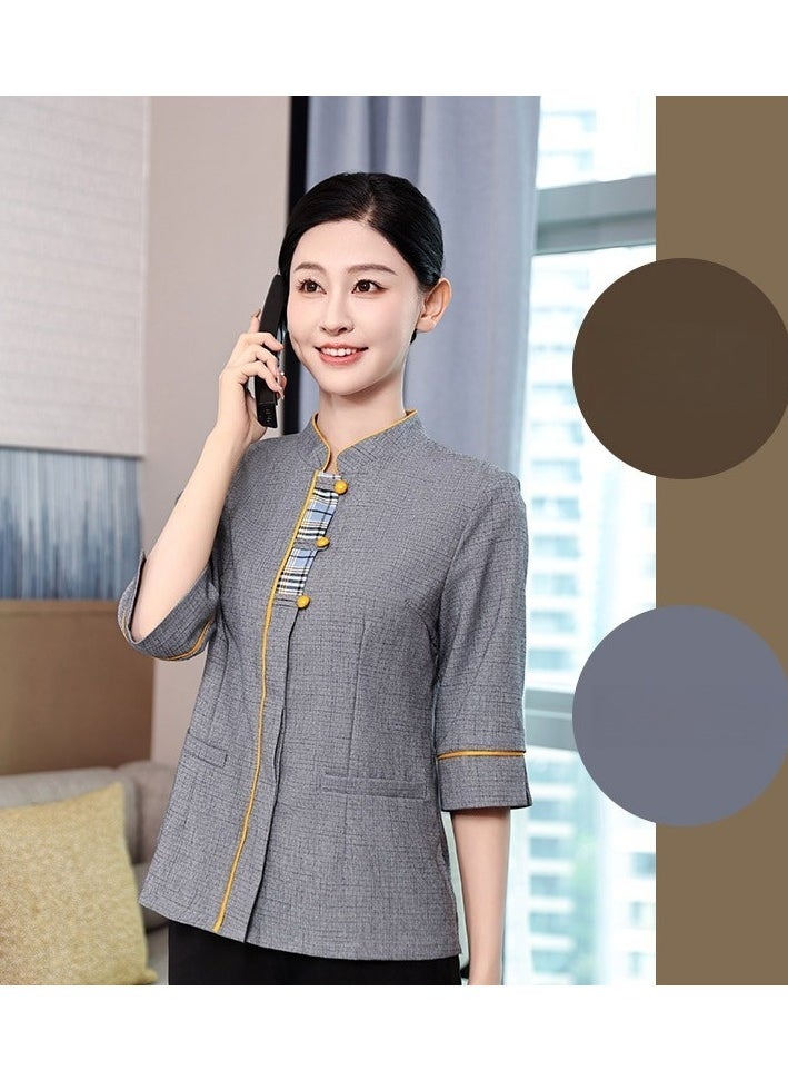 KUYING New Summer Cleaner Work Clothes  - Image 1