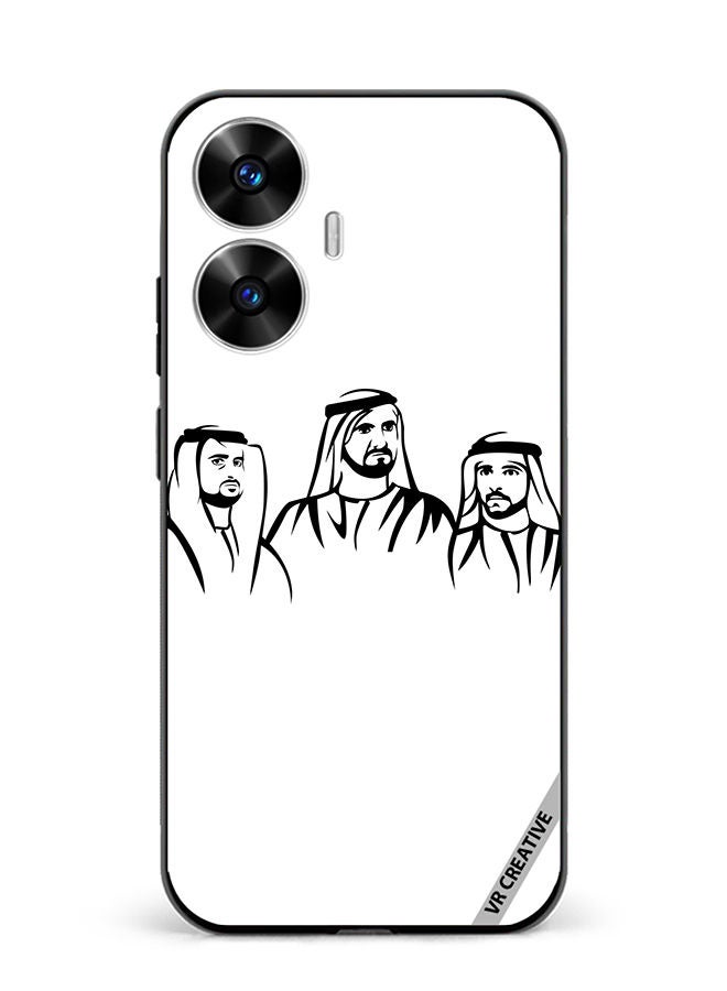 VR CREATIVE Protective Case Cover For Realme C55 Sheikh Mohammed Bin Rashid Al Maktoum Design Multicolour - Image 1