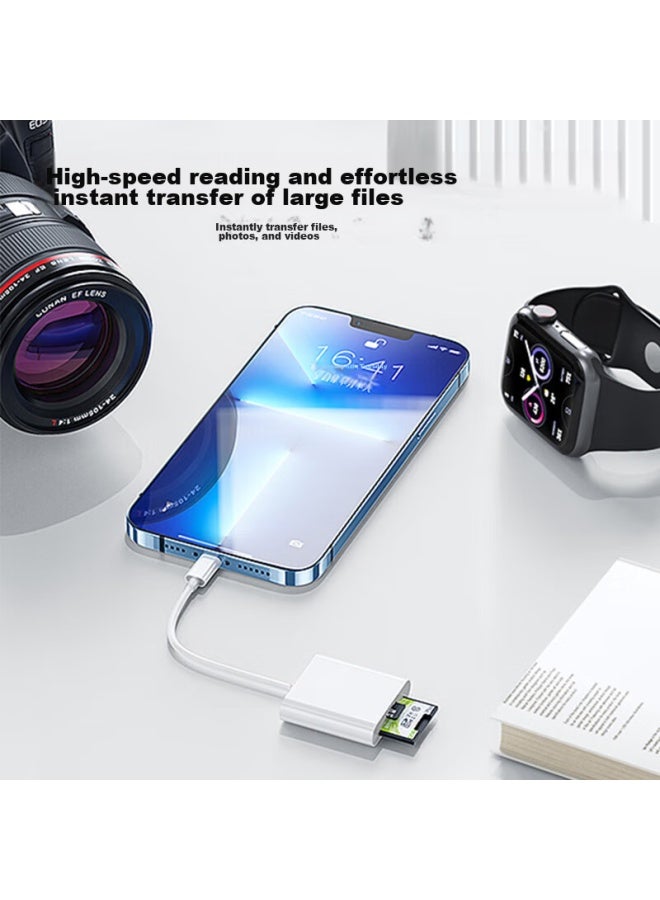 Linkstone Type-c Apple 15/16 Card Reader, Usb-c Multifunctional Sd/tf Two-in Otg Card Reader, Dash Cam, Dslr Monitoring, Mobile Phone Camera Storage Memory Card - Image 3